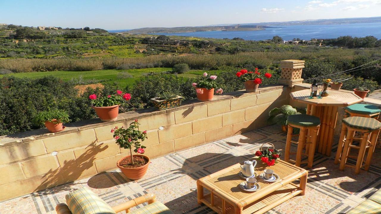 Mediterranea Seaviews Gozo Villa Għajnsielem Exterior foto